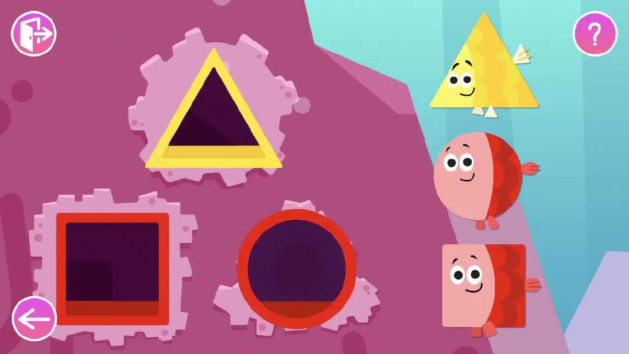 Simple Shapes and Colors Recognition for 3YearOlds Where is Pip the